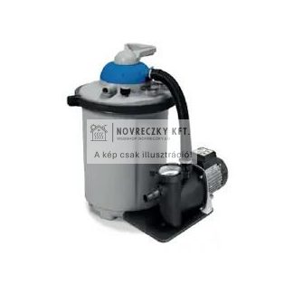 Combo-10 szűrő 30-35 m3; max.10 m3/h; 50L tartály, előszűrő, óra