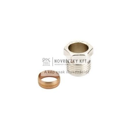 013G4116 Szorító csavarzat 1/2"-16mm rézcső