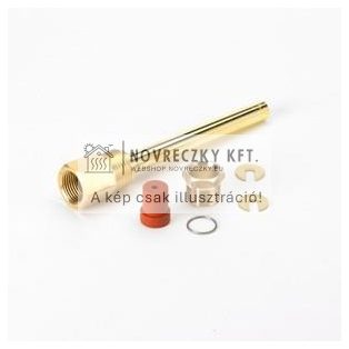Merülőhüvely KP/RT-hez, 112 mm, G1/2", Ø9.5 mm, sárgaréz
