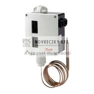 RT123 Hőmérséklet-kapcsoló+150...250°C, 2 méter kapilláris, auto reset, állítható diff., IP66