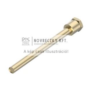 AVT Merülőtok, rozsdamentes acél, 170 mm, Rp1/2" KM, 9.5 mm, PN25