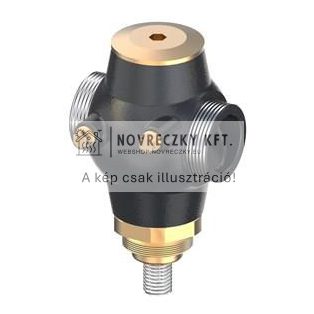 VG-szabályzó szelep, 2-járatú, külső menetes, előremenő, PN25, kv=12.5 m³/h, max.16 bar