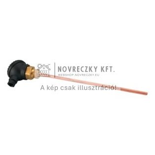 ESMU Merülő hőmérséklet érzékelő Pt1000, 100 mm, G1/2" és alátét, réz, PN25, IP54