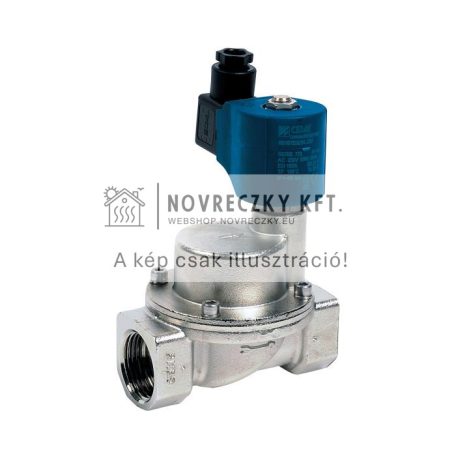 ESV 90 gőzmágnesszelep 1", NC, 230V 50Hz, 1...10 bar, max.180°C, kv-érték=6,3 m³/h, PTFE tömítés