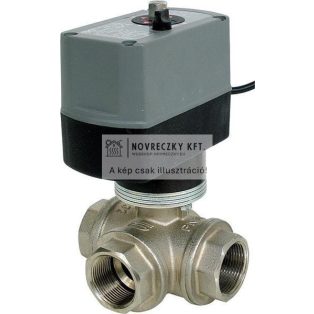 EMV 110 930/410-6 váltó motoros golyóscsap 6/4", BM, 230V AC 50Hz, 105s/90°, kv:37,2, IP54 Tport