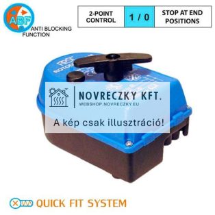 ROTODIVERT-M FDV 231 váltó motoros golyóscsap, Rp11/4", kvs=15, 230V, 2-pontos, 18s/90°, 8Nm, IP44
