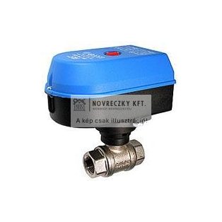 EMV 110 602/4230-2 áteresztő motoros golyóscsap 1/2", BM, 230V, kv=17 m3/h, 8Nm, 30sec, PN16, IP44