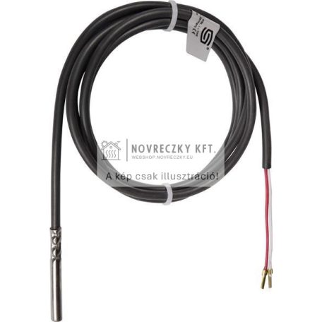 HTF50 Pt100, 1,5 méter, PVC kábel hőmérséklet érzékelő -35...+105°C, IP68, 2 vezetékes