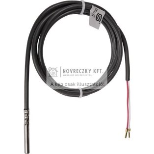 HTF50 NTC10K 3 méter, silikon kábel hőmérséklet érzékelő -50...+180°C, IP65, 6x50mm