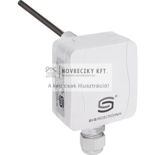 TM43-U 100mm, légcsatornába építhető hőmérséklet távadó 0...10V, IP54