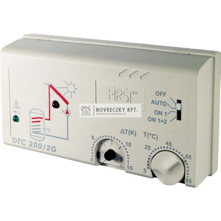 DTC200/2G Napkollektor szabályzó 230V AC, IP40