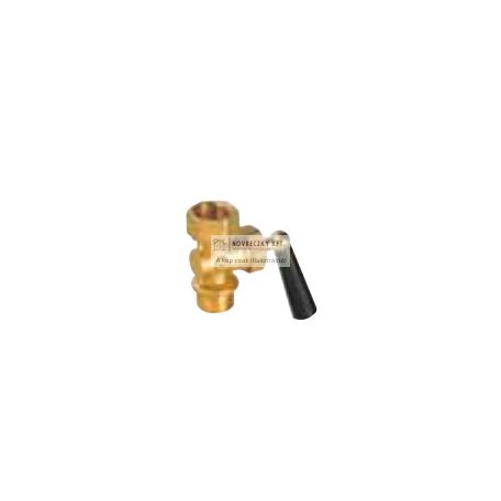 Manométer szelep 3/8", PN10
