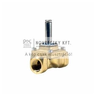 EV250BW Mágnesszelep ivóvízre 3/4", menetes, NC, sárgaréz test, kv-érték=6 m³/h, max.10 bar, EPDM