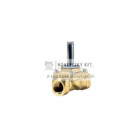 EV250BW Mágnesszelep ivóvízre 3/4", menetes, NC, sárgaréz test, kv-érték=6 m³/h, max.10 bar, EPDM