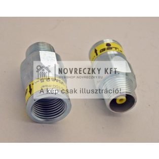GST-L Gázömlés biztonsági szelep 1/2" KB, 2,5 m3/h, 15-100 mbar (GS01210100)