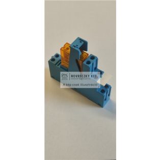 Finder ipari relé, 2 váltóérintkezős, 230V, 8A komplett