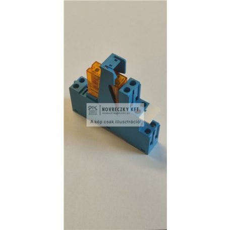 Finder ipari relé, 2 váltóérintkezős, 230V, 8A komplett