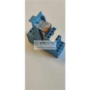 Finder ipari relé, 4 váltóérintkezős, 230V, 7A komplett