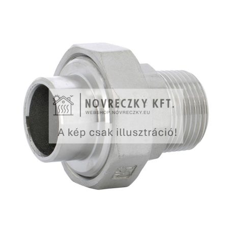 2027 Rozsdamentes acél, 1",külső menetes - hegeszthető BW modell, PS20, -25...+180°C