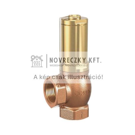 617N Bronz túláramszelep NBR, 11/4", 2-12 bar, -30…+130°C
