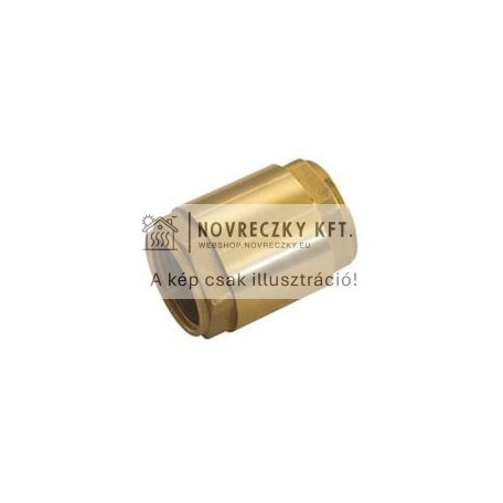 Visszacsapószelep 2", belső menetes, max. 100°C, sárgaréz, PN25