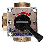 ROTOMIX FMV131 keverőszelep DN20, max. 110°C, max. 6 bar, EPDM, kvs=10