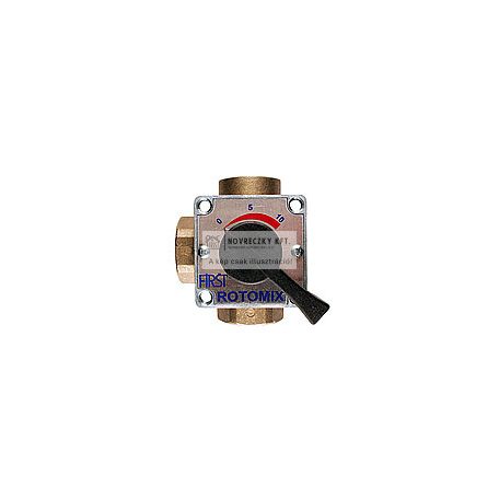 ROTOMIX FMV131C keverőszelep DN20, belső menet, Rp3/4" Kvs: 6,3 m3/h
