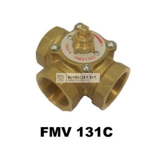FMV131C 3-járatú keverőszelep DN40, belső menetes, Rp1 1/2", kvs=25, PN10