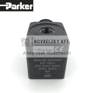 483510S6 mágnestekercs, 230VAC 50Hz, 9W
