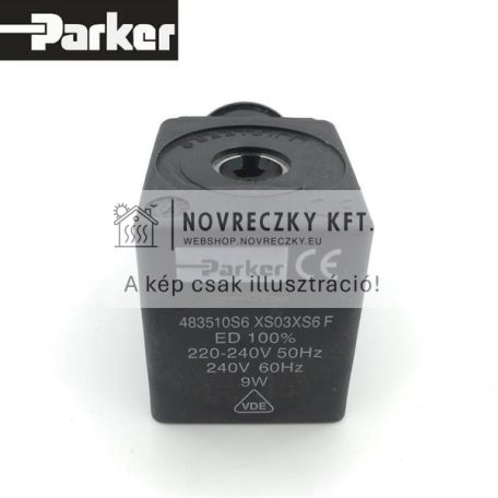 483510S6 mágnestekercs, 230VAC 50Hz, 9W