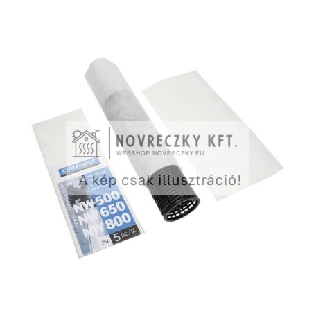 100 mikronos szűrőbetét készlet NW500/650/800-hoz és NW 50/62/75-höz (5 db/csomag)