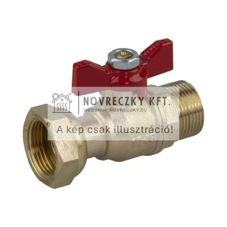 golyóscsap fix hollnadis 3/4" és külső menet 1" csatlakozással (636056)