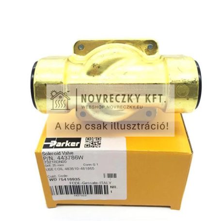 7321BDN00 Mágnesszeleptest 1", NC, -10...+90°C, NBR, 0.1-20 bar, kv=9.6 m3/h