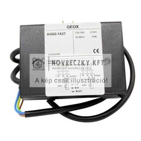 AGQ3.1A27 adapter UV érzékelőhöz 230V 50Hz, 4.5VA, IP40