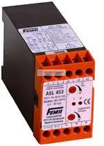 ASL453 Levegő áramlás érzékelő relé 230V SLF3-hoz 0,1-20m/s SPST