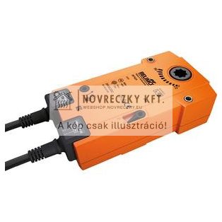   Tűzvédelmi csappantyúmozgató, 9 Nm, AC 230 V, nyit/zár, 60 s, 2 x SPDT, IP54, Kábel