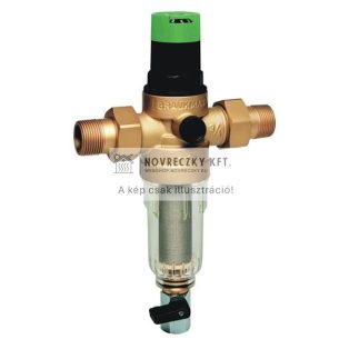 FK06-1/2AA Ivóvíz szűrő+nyomáscsökkentő, 1/2", KM+hollandi, PN16, max 40°C, kvs=2,5