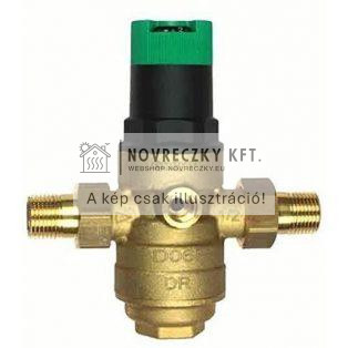 D06F-3/4B nyomásszabályozó, réz, 70°C, tehermentesített szelep, 3/4", KM+hollandi, 1,5...6bar