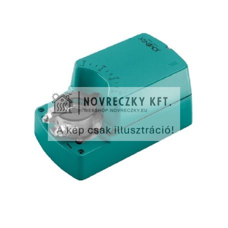 DAS1.S zsalumozgató 24VAC/DC,8Nm,30sec futásidő, 1.5m²,4W,1.1 kg, IP40, nyit-zár/3pont+segédkapcs