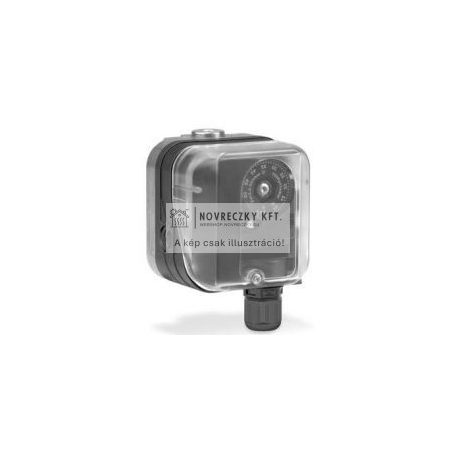 DG6UG-9K2 Nyomáskapcsoló gázra vagy levegőre, 0.4-6 mbar, 24V DC/AC, IP65