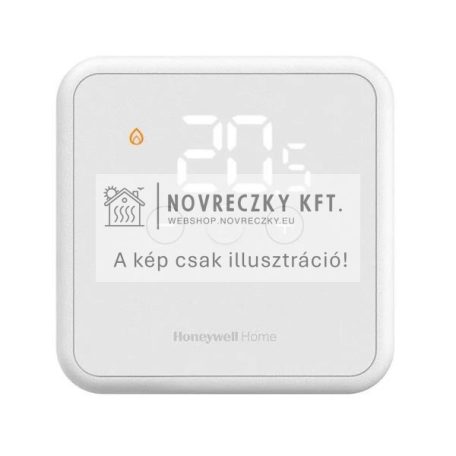 DT4 Vezetékes szobatermosztát, fehér színű, 230V AC, fűtés/hűtés, nem programozható, IP30