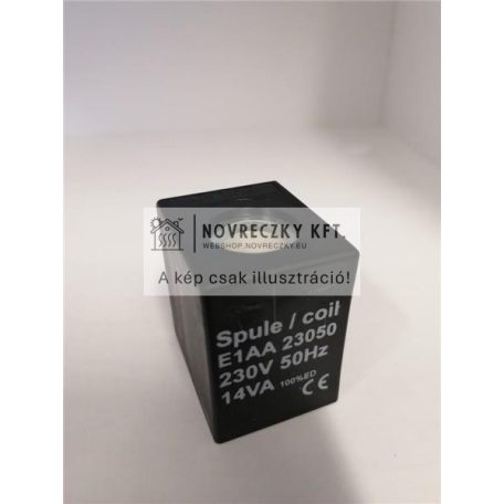 E1AA 230V50Hz 14VA mágnestekercs NC szelephez max. 1"-ig 0-10 bar