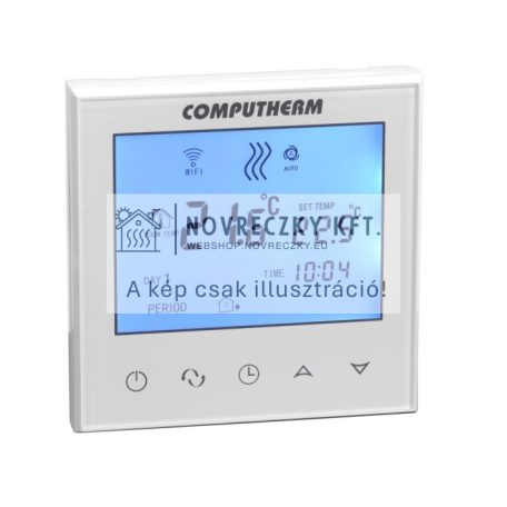 COMPUTHERM E230 Wi-Fi termosztát elektromos fűtési rendszerekhez, 16 A