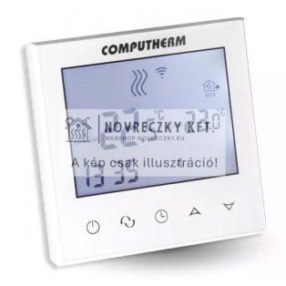 COMPUTHERM E280 Wi-Fi termosztát, vezetékes, 230V AC, 50/60 Hz (fehér)
