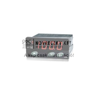   ED6-FPMAP4 elektronikus termosztát Pt100 1 relékimenet, alarm,100-240VAC, -100...+400C