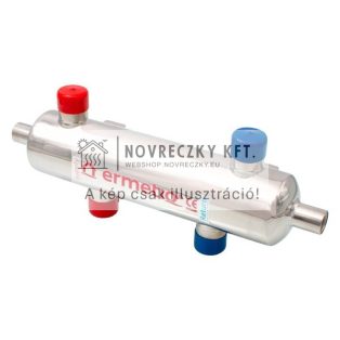 Hidraulikus váltó, 4x1", inox, szigeteléssel, 45 kw