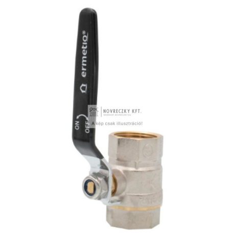 SCW617N sárgaréz golyóscsap 2" BB FIX kezelő karos (ERMETIQ)