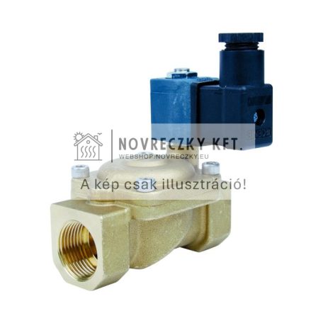 ESM85 Mágnesszelep 3/4" , NC, 24V AC, 0,3...10 bar, max.80°C, szervo-rásegítéssel, NBR, IP65