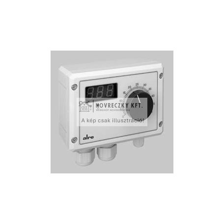 ETR74.1 általános digitális termosztát, egyfokozatú, 250V, 50/60 Hz, IP54