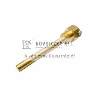 EWA3004406 Réz merülőhüvely 85mm hosszú MID hőmennyiség mérő érzékelőjének csatlakoztatására DN80